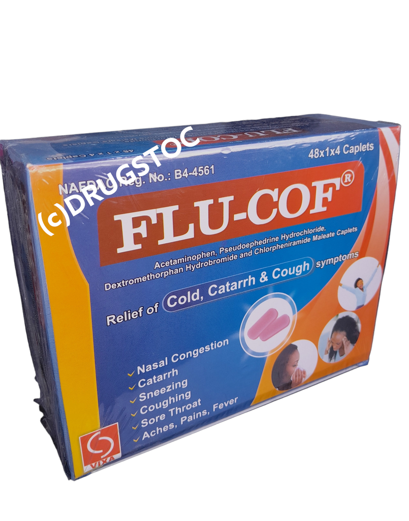 Flu-Cof Caplets x 48''