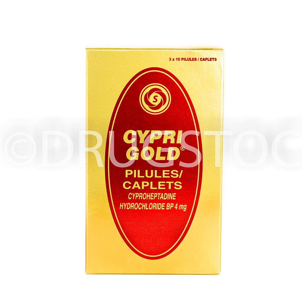 CypriGold Caplet 4mg X30