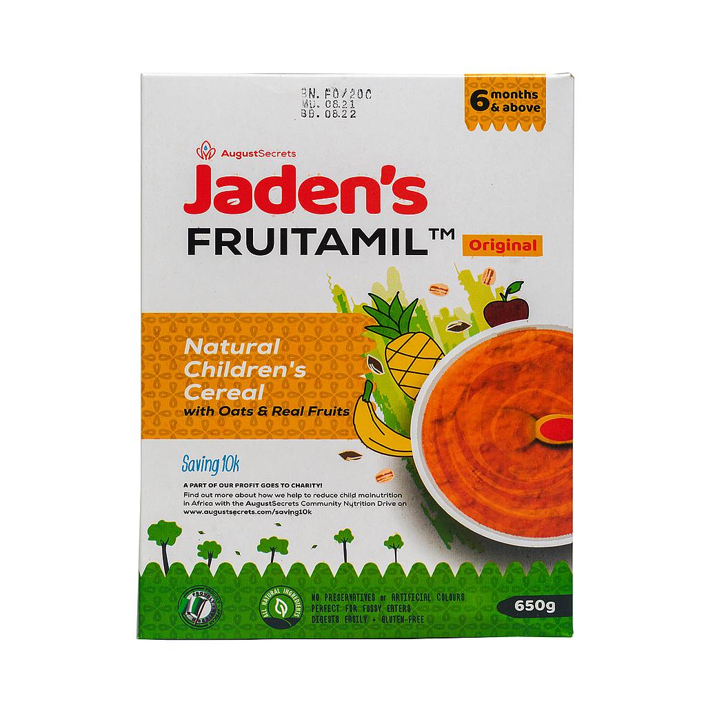 Jaden's Frutamil Original Children's Cereal 650g (6months+)