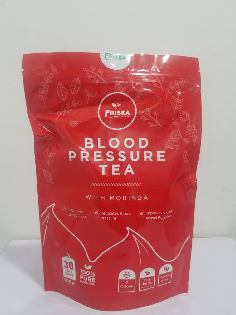 Friska Blood Pressure Tea With Moringa 100g X30