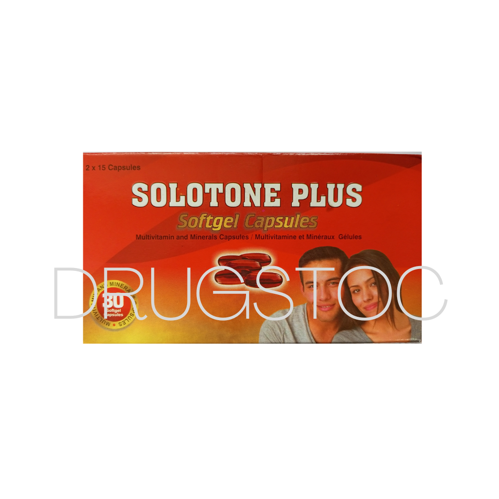 Solotone Plus Softgel Caps X30