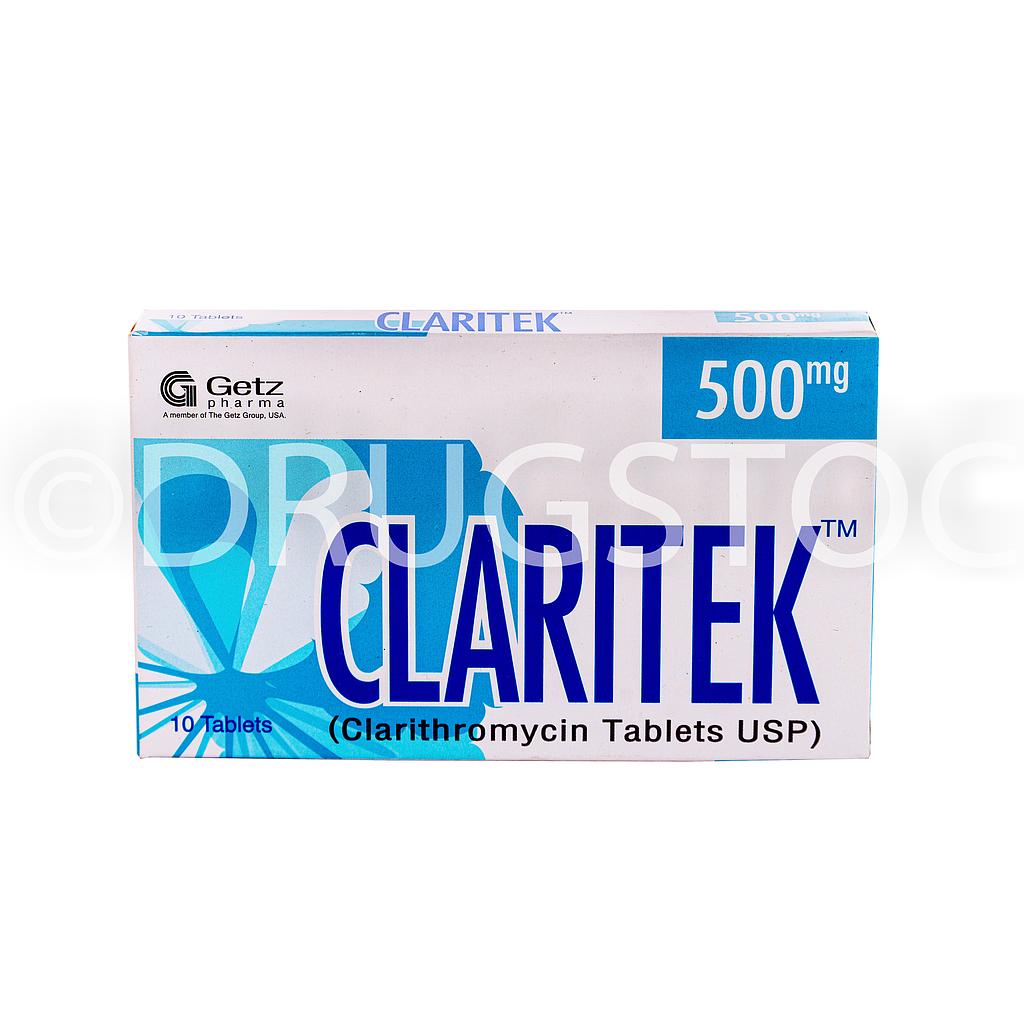 Claritek 500mg Tablets x 10''