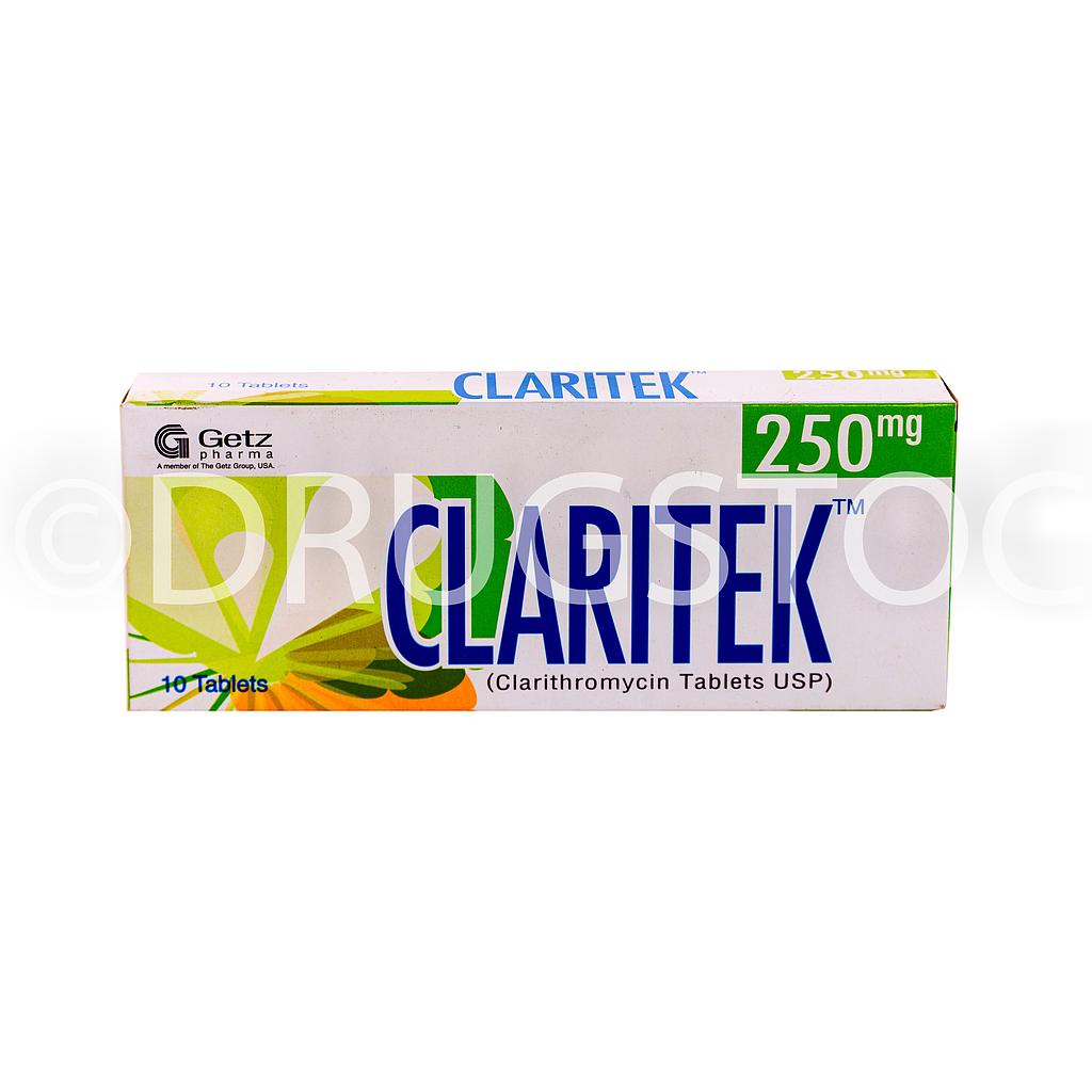 Claritek 250mg Tablets x 10''