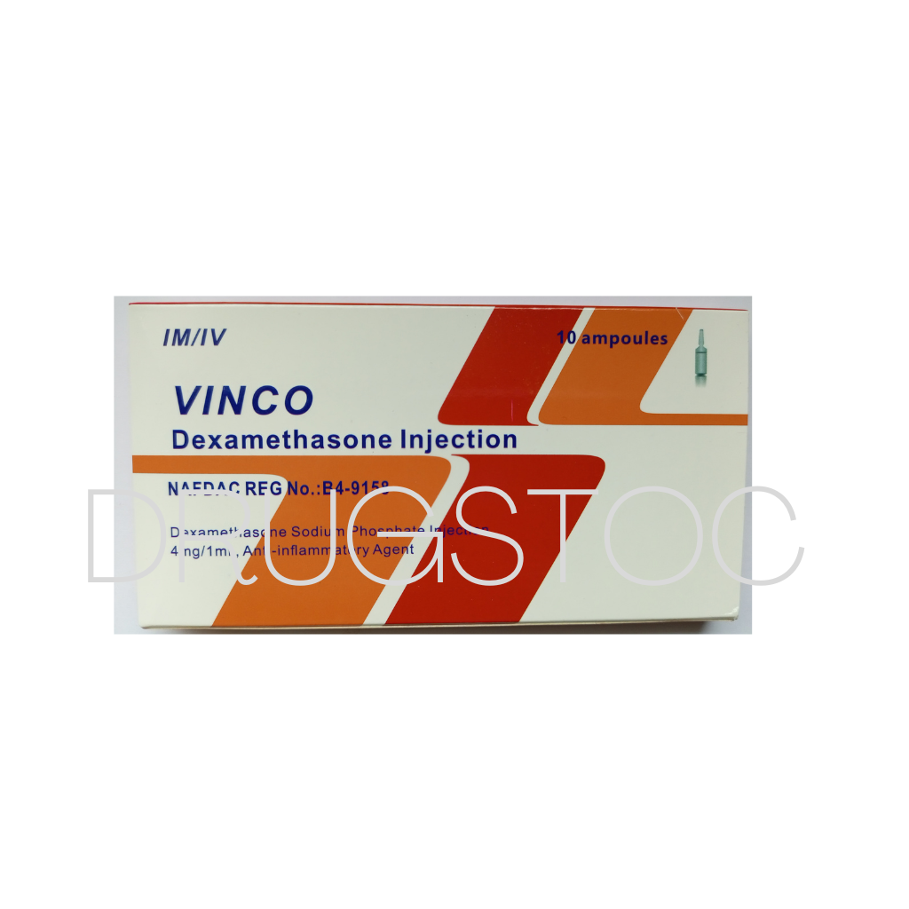 Vinco Dexamethasone Injection x 10 Ampoules