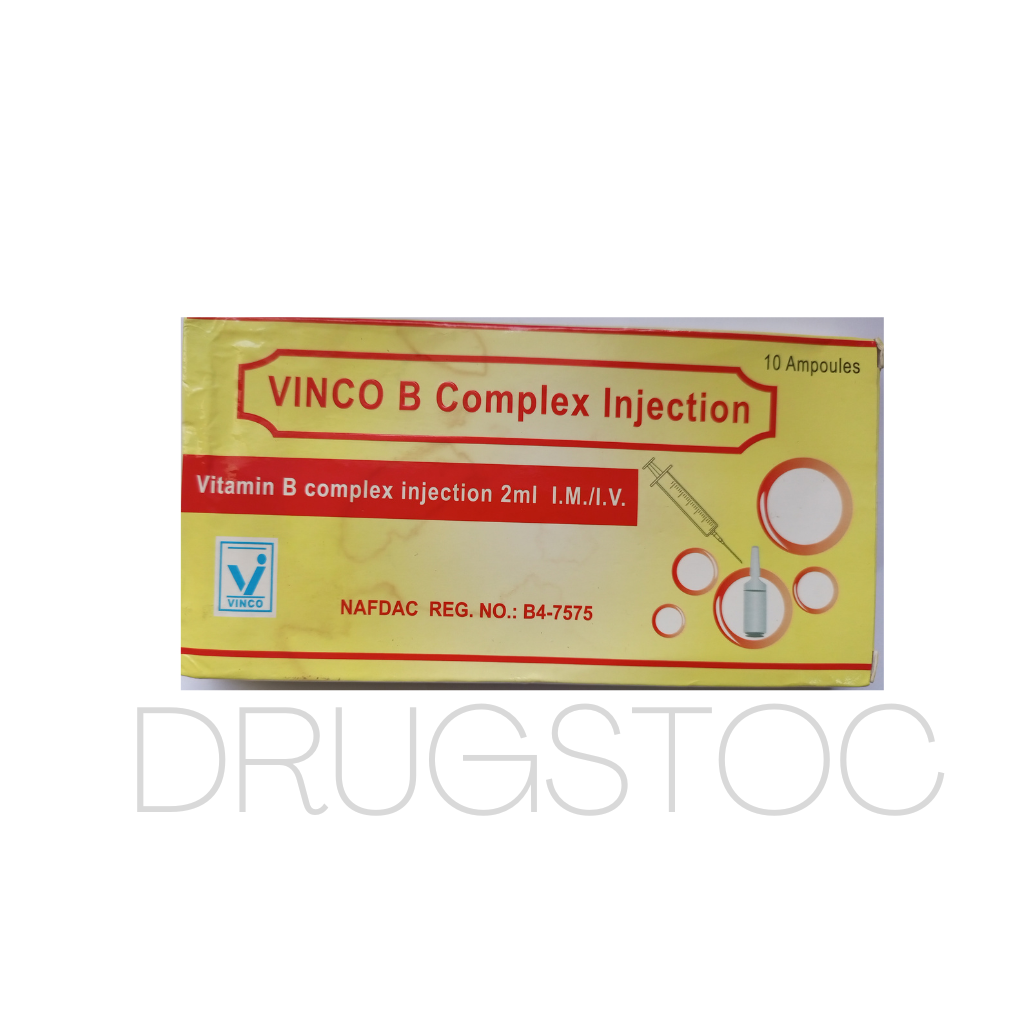 Vinco B Complex Injection 2ml x10