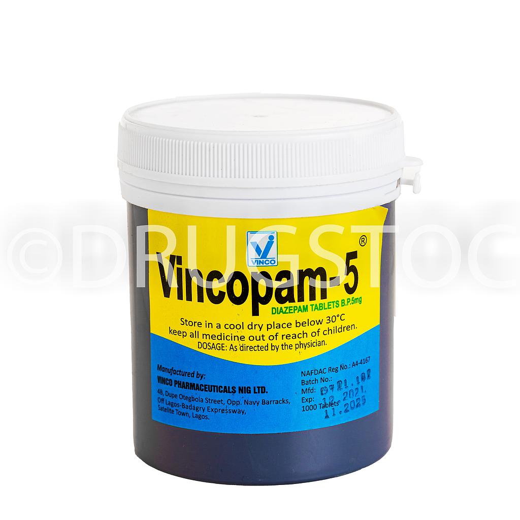 Vincopam-5 Tablets x 1000''