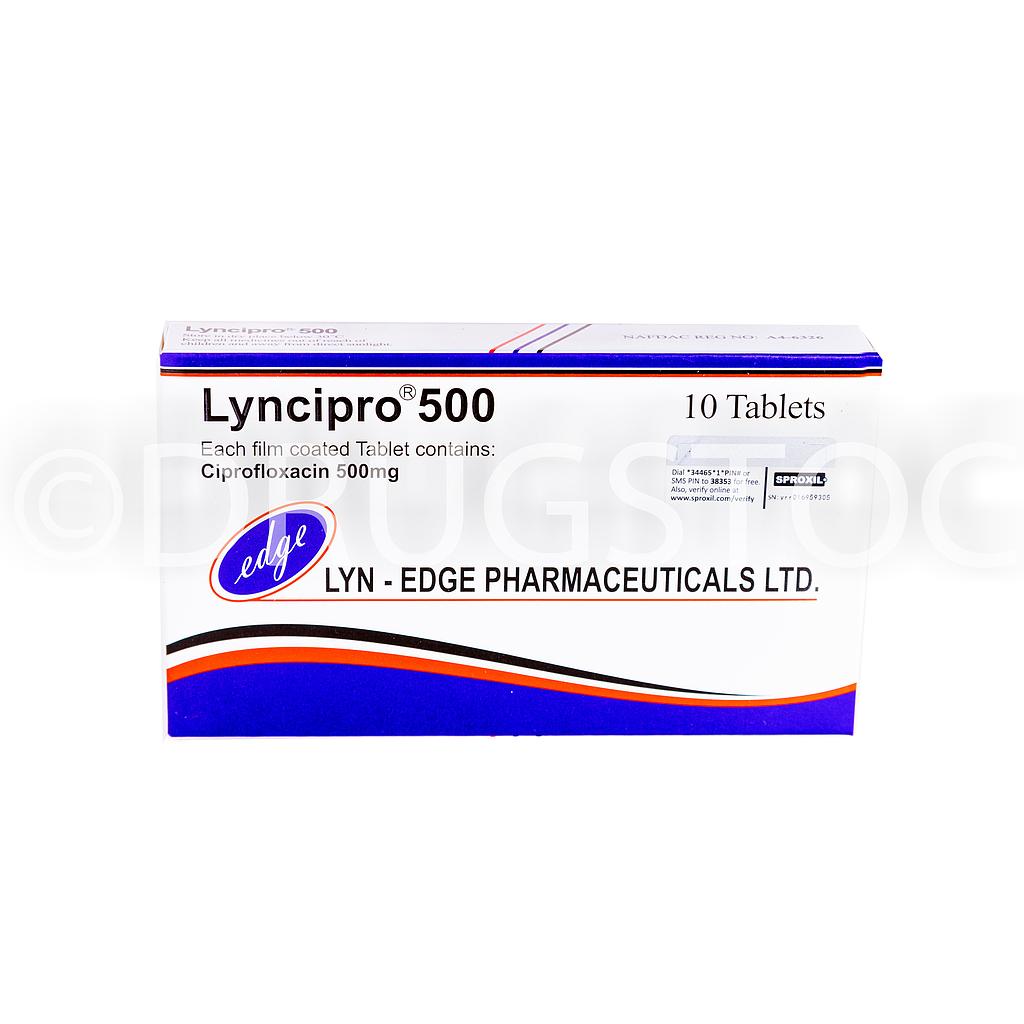 Lyncipro 500mg Tablets x 10''