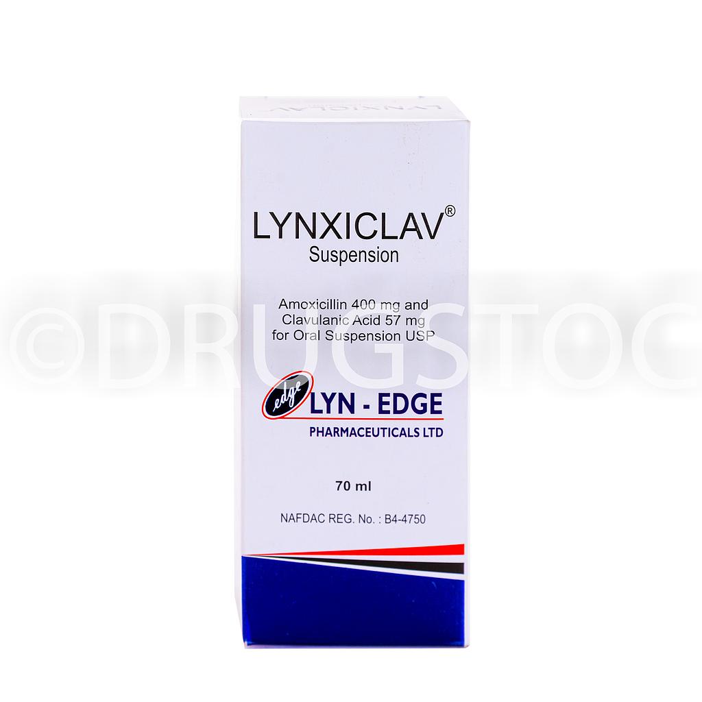 Lynxiclav 457mg Suspension 70mL