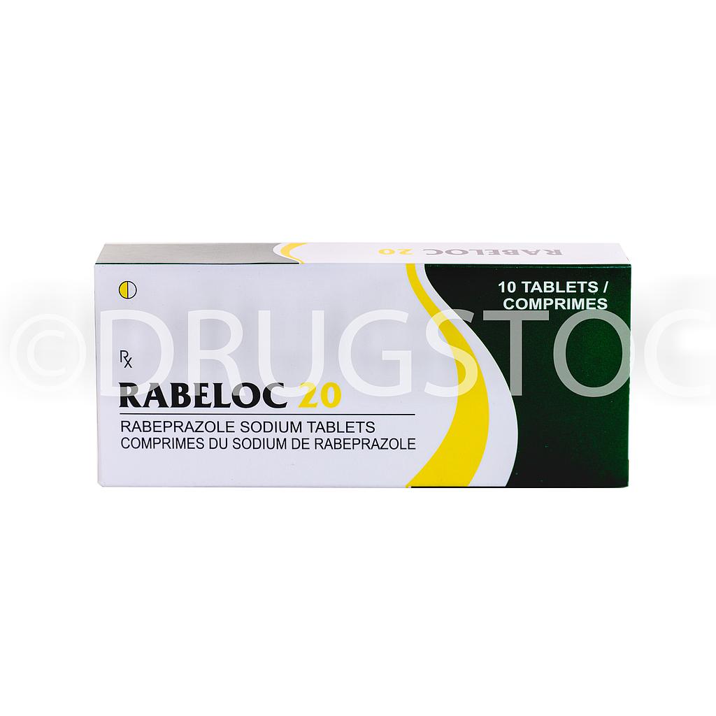 Rabeloc 20mg Tablets x 10''