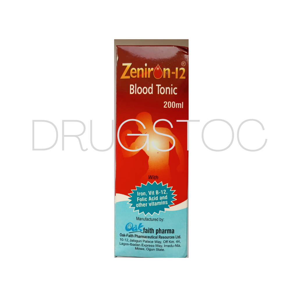 Zeniron-12 Blood Tonic 200ml