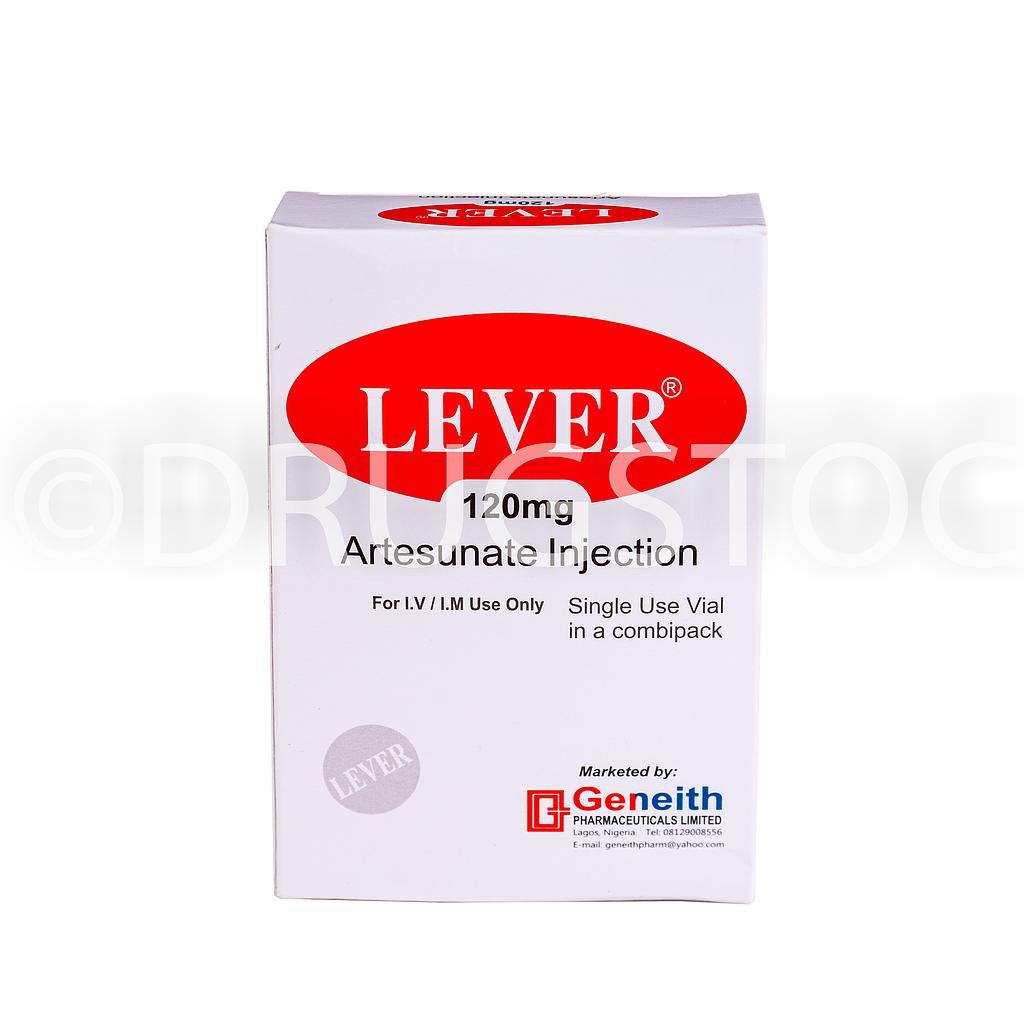 Lever Artesunate 120mg Injection x 1 Vial