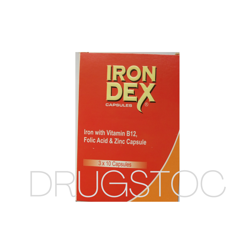 Iron Dex Cap x 30