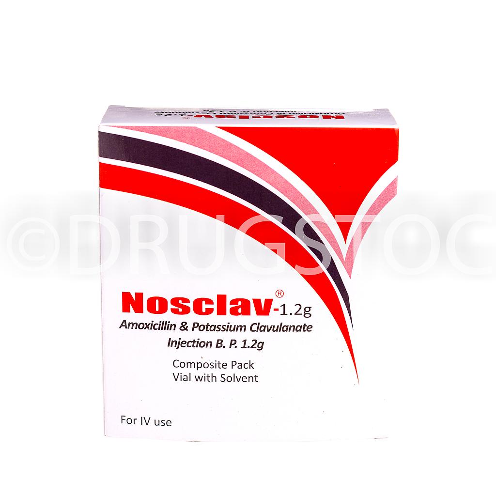 Nosclav 1.2g Injection x 1 Vial