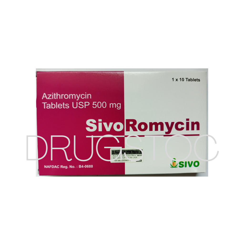 Sivoromycin 500mg Tablets x 10''