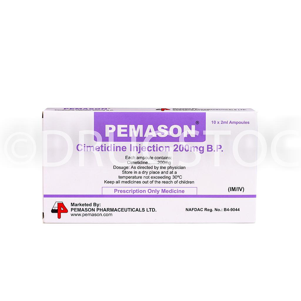 Pemason Cimetidine 200mg Injection 