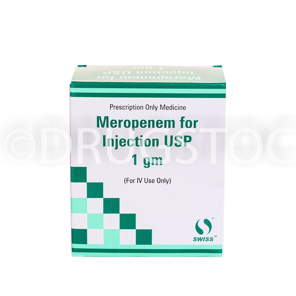 Swiss Meropenem 1g Injection x 1 Vial