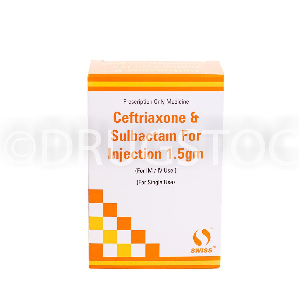 Ceftriaxone/Sulbactam 1.5g Injection