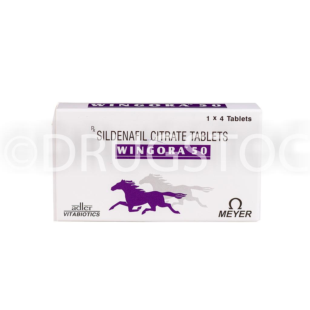 Wingora 50mg Tablets x 4''