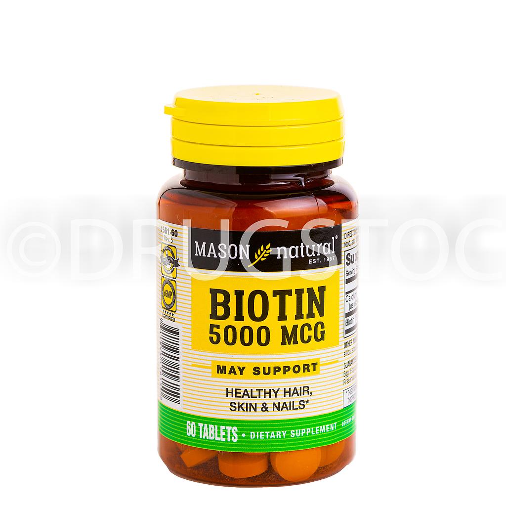 Mason Biotin 500mcg x 60