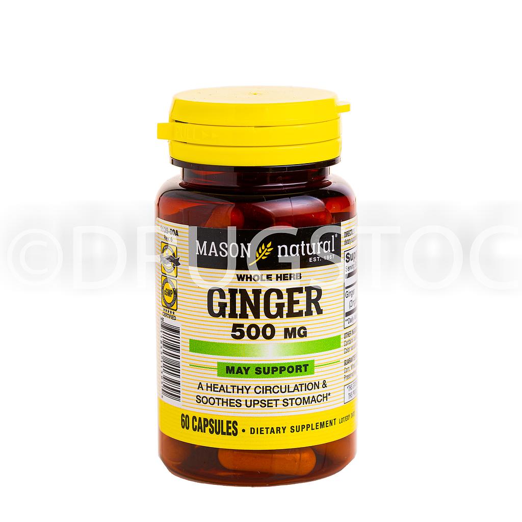 Mason Ginger 500mg x 60