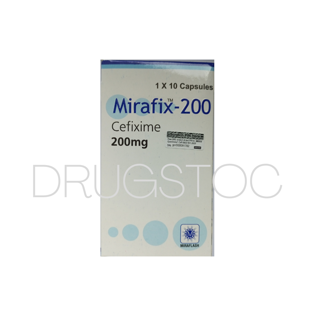 Mirafix 200mg Tablets x 10''