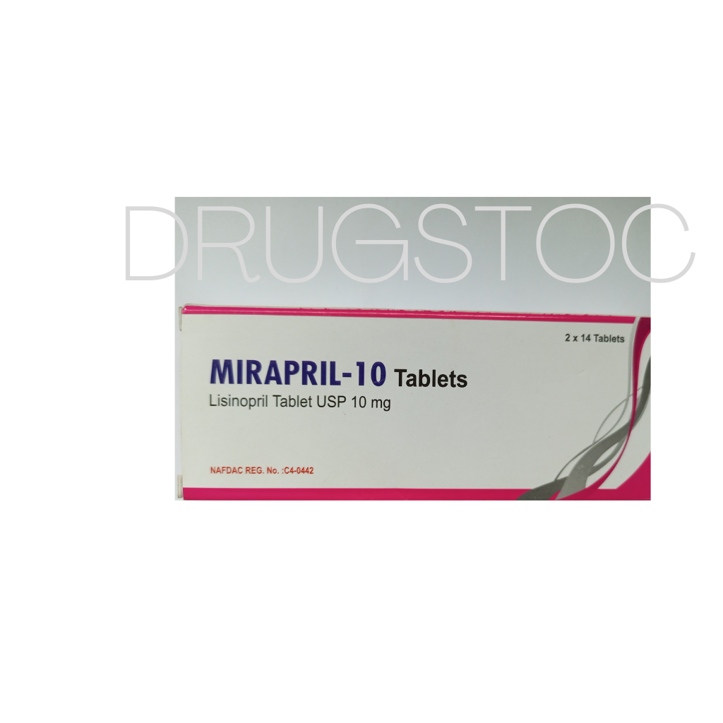 Mirapril 10mg Tablets x 28''