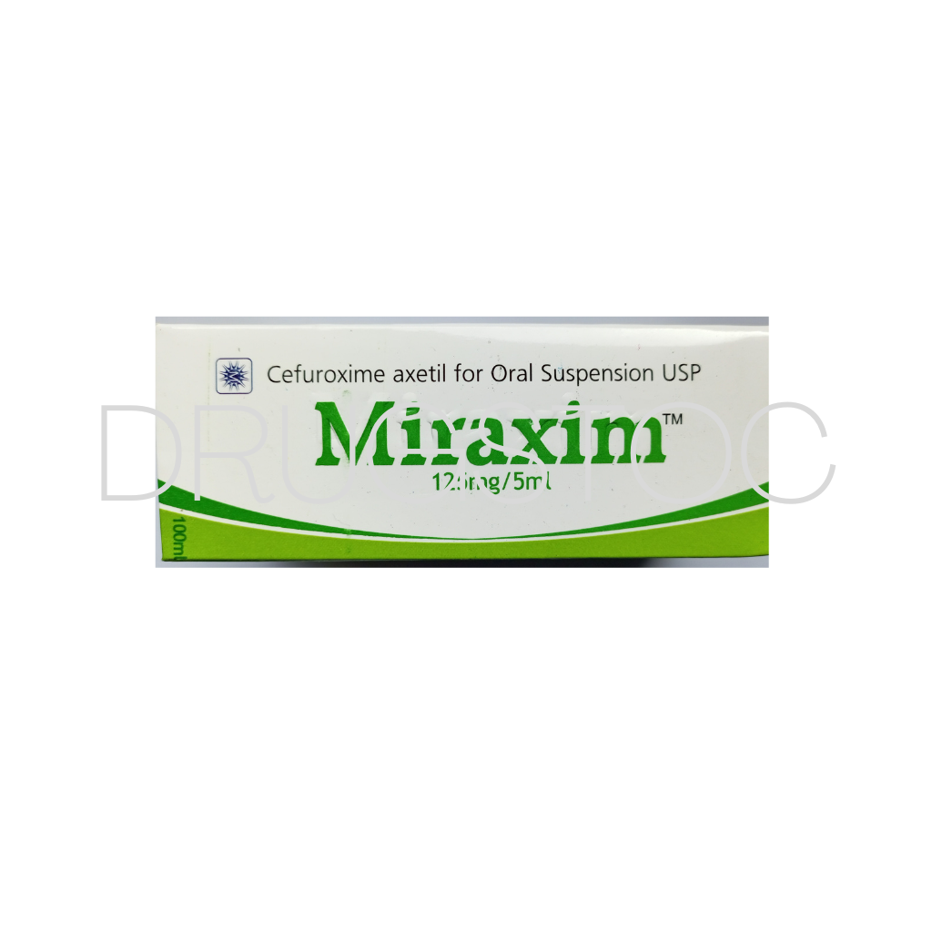 Miraxim 125mg Suspension 100mL