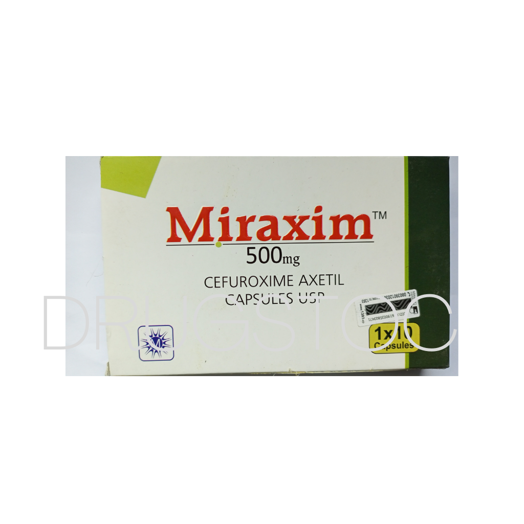 Miraxim 500mg Tablets x 10'' 