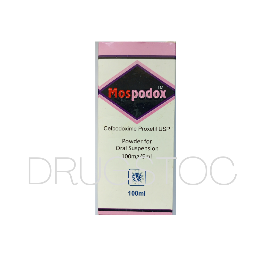 Mospodox 100mg Suspension 100mL