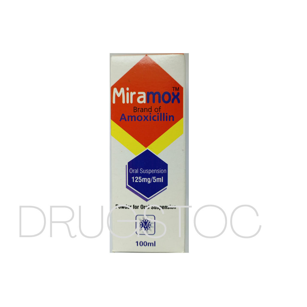 Miramox 125mg Suspension 100mL 