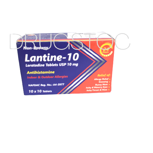 Lantine-10mg Tablets x 100''