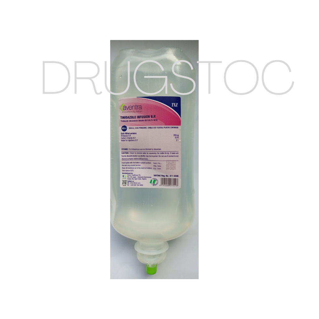 Fidson Tinidazole Infusion 400mL