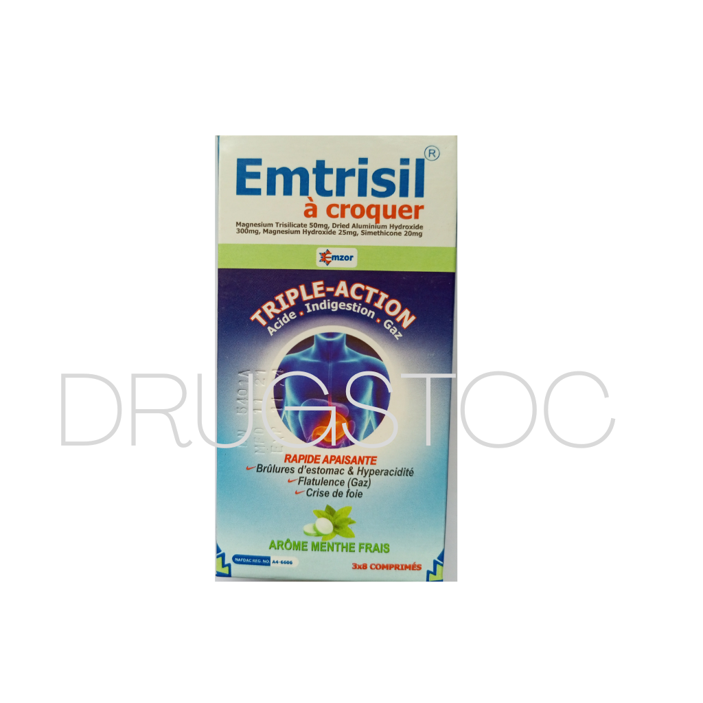 Emtrisil Chewable Tablet x 24''