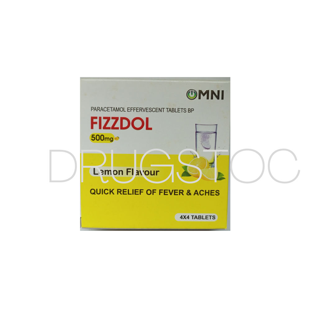 Fizzdol 500mg Eff. Tablets x 16''