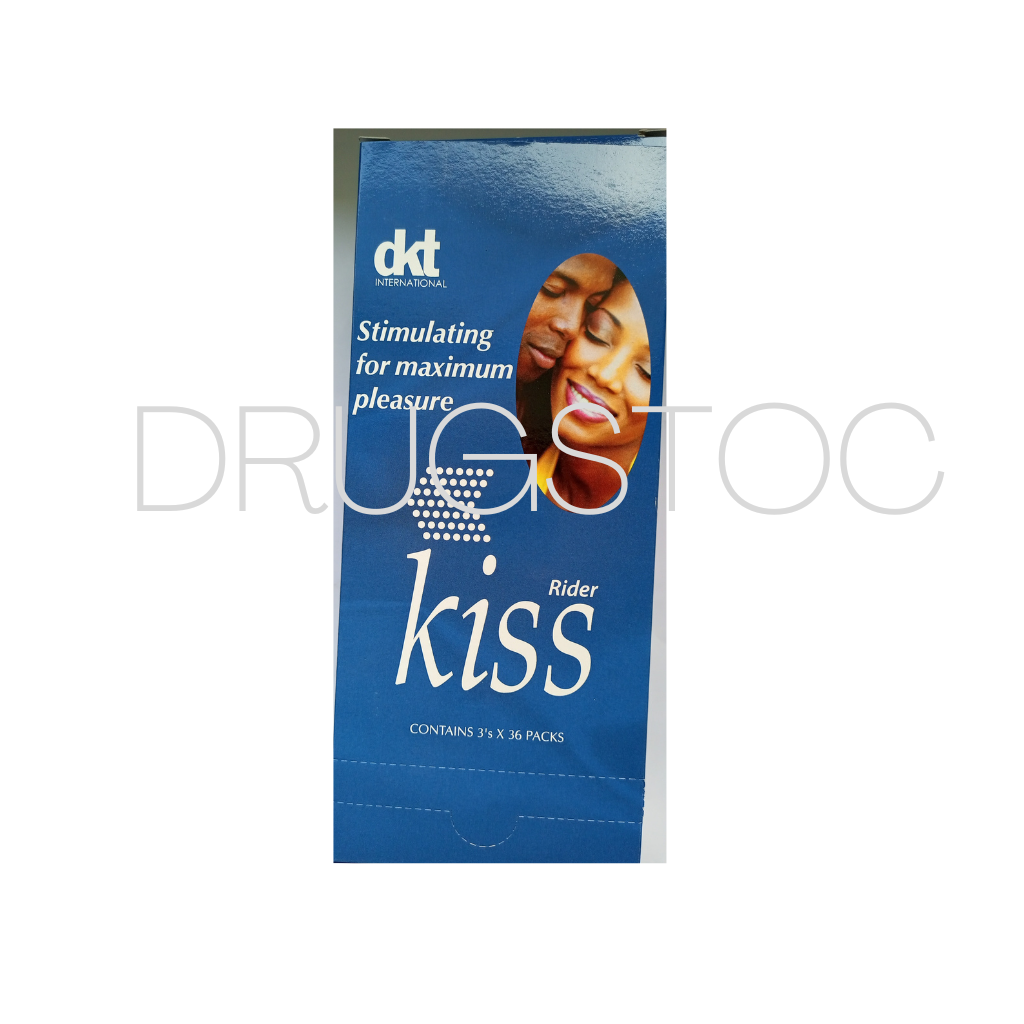 Kiss Condom Rider x 36