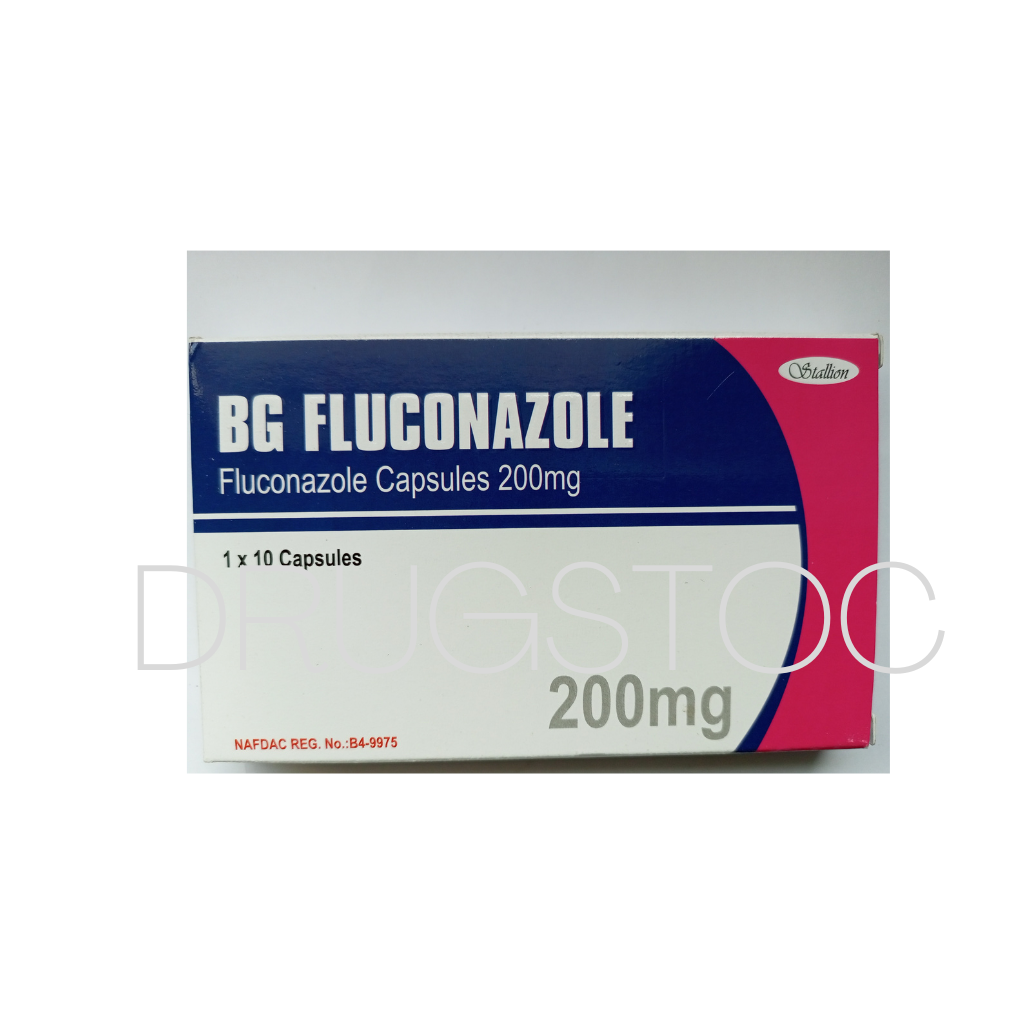 BG Fluconazole 200mg Capsules x 10''