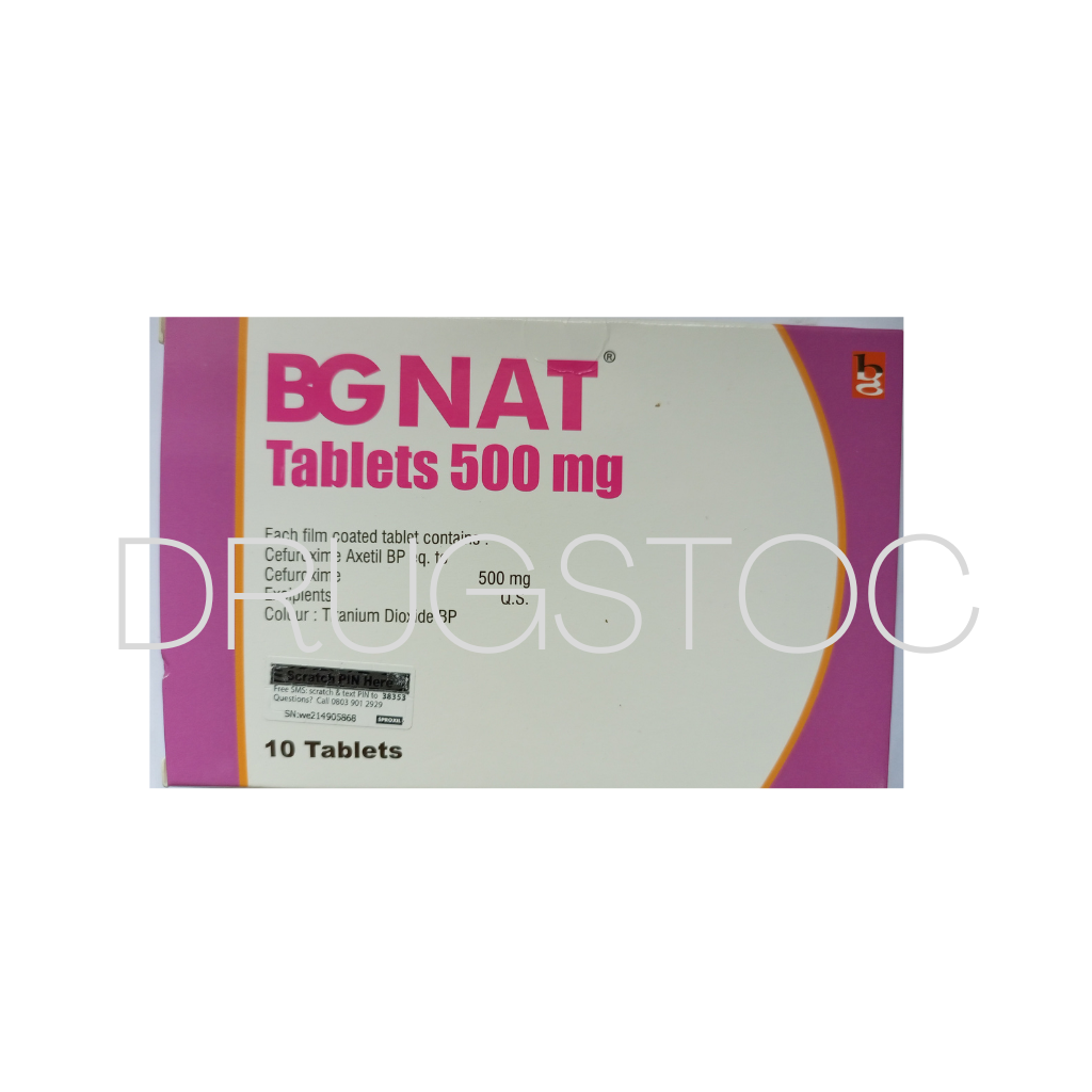 BG Nat 500mg Tablets x 10''