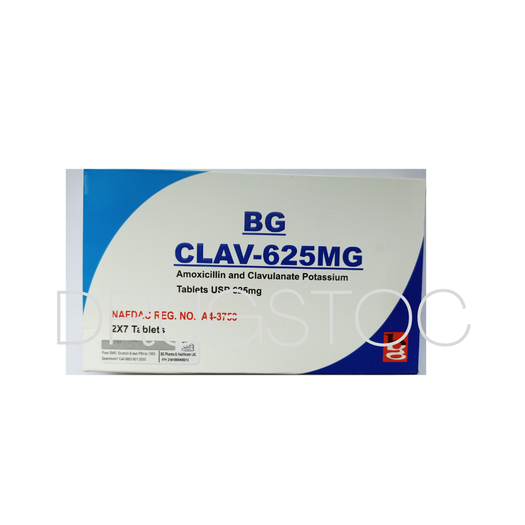 BGClav 625mg Tablets x 14''