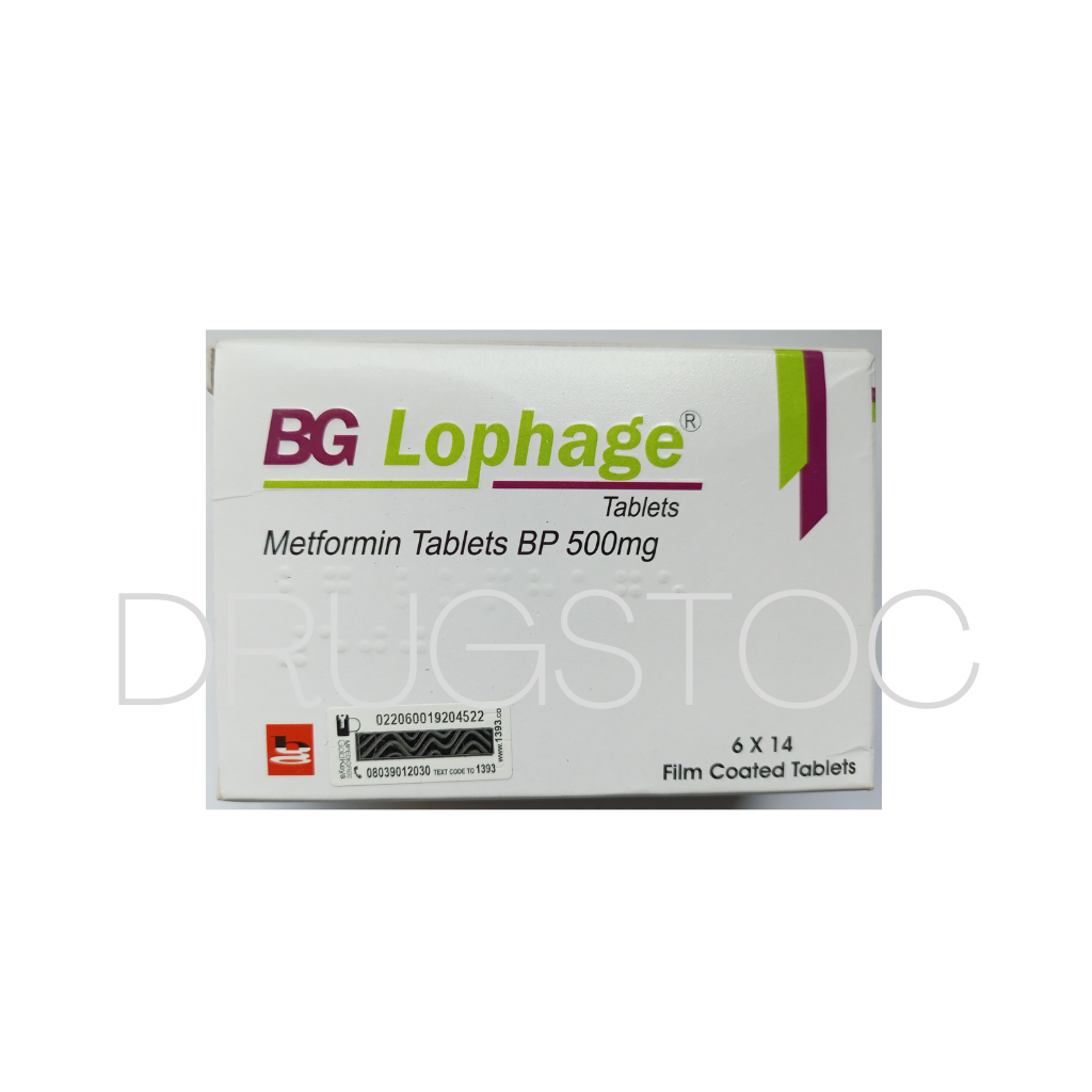 BG Lophage 500mg Tablets x 84''