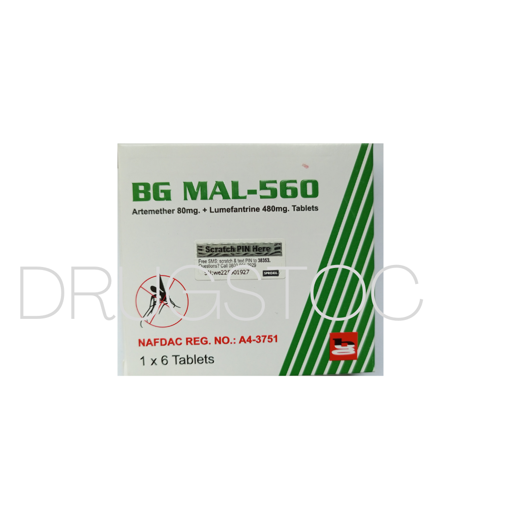 BG Mal-560 Tablets x 6''