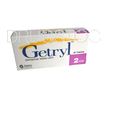 Getryl 2mg Tablets x 30''