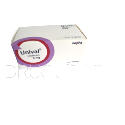 Unival 5mg  Tablets x 100'' (Controlled)