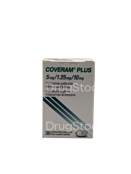 Coveram Plus 5/1.25/10mg Tablets x 30''