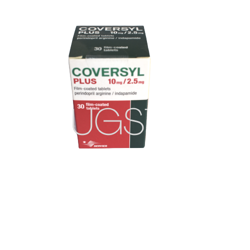 Coversyl Plus 10mg/2.5mg Tablets x 30''