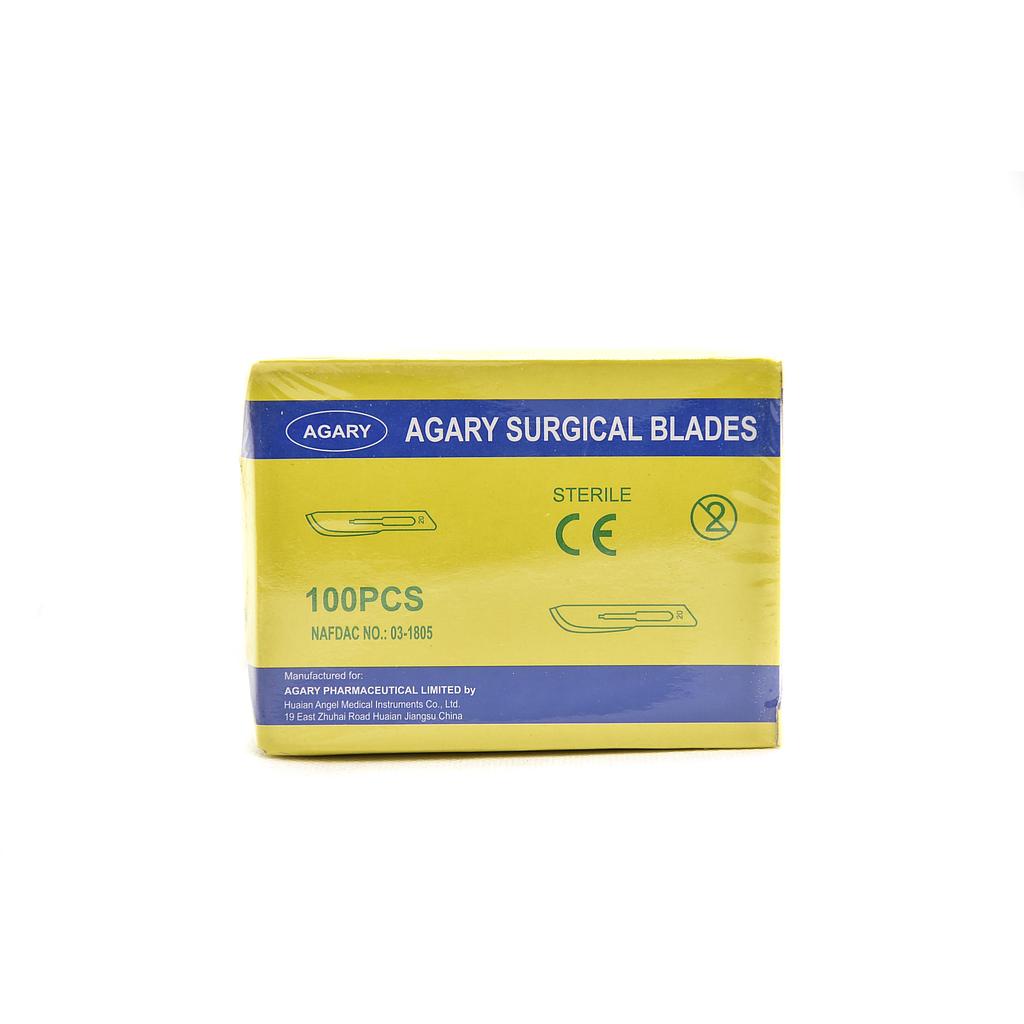 Agary Surgical Blade Size 22 x 100 