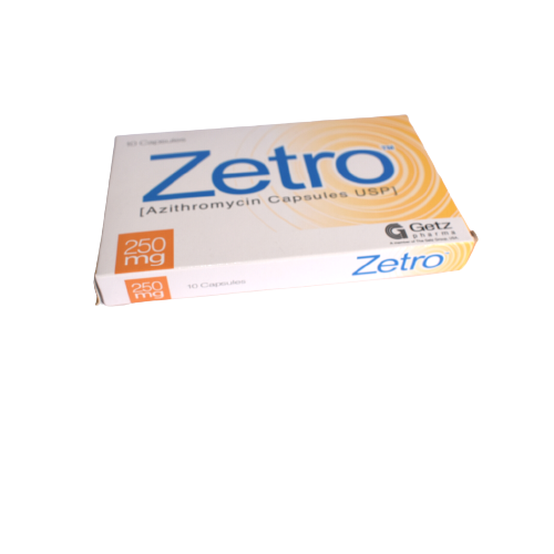 Zetro 250mg Tablets  x 10''