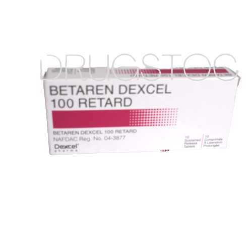 Betaren 100 Retard Tablets x 10''