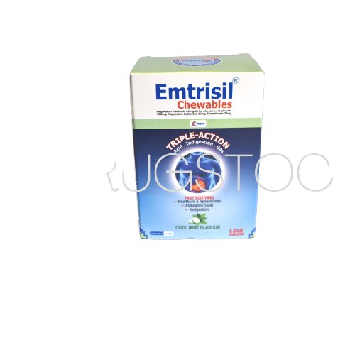 Emtrisil Chewable Tablets x 96''