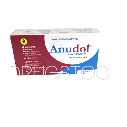 Anudol Suppositories x 12''