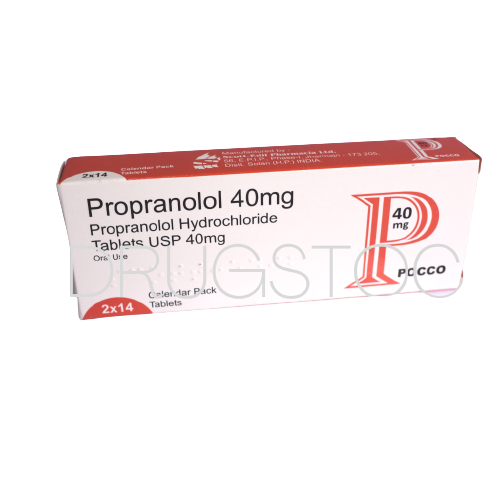 Pocco Propranolol 40mg Tablets x 28''